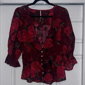Free People I Found You Blouse